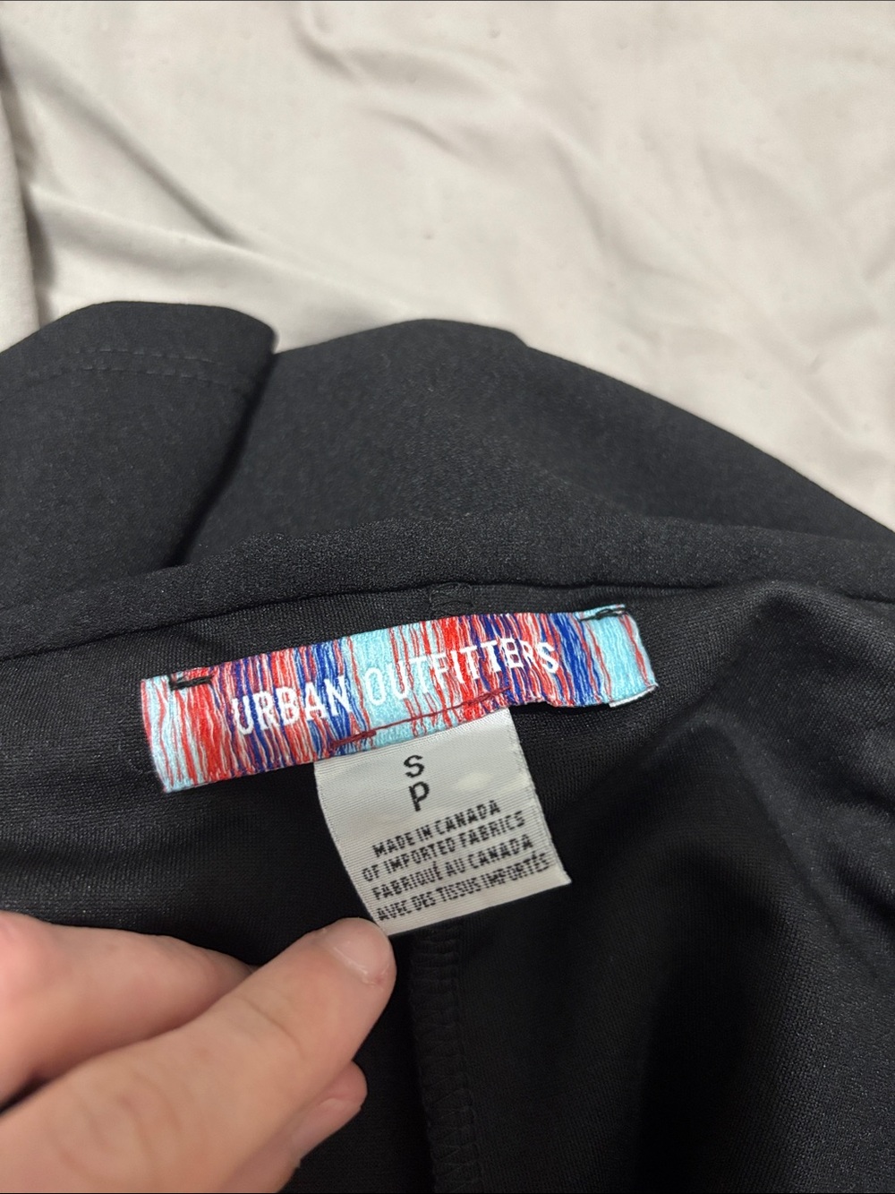 NWT Urban Outfitters Black Mini Skort - Picture 5 of 8